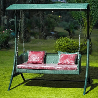 outdoor garden and rattan furniture image